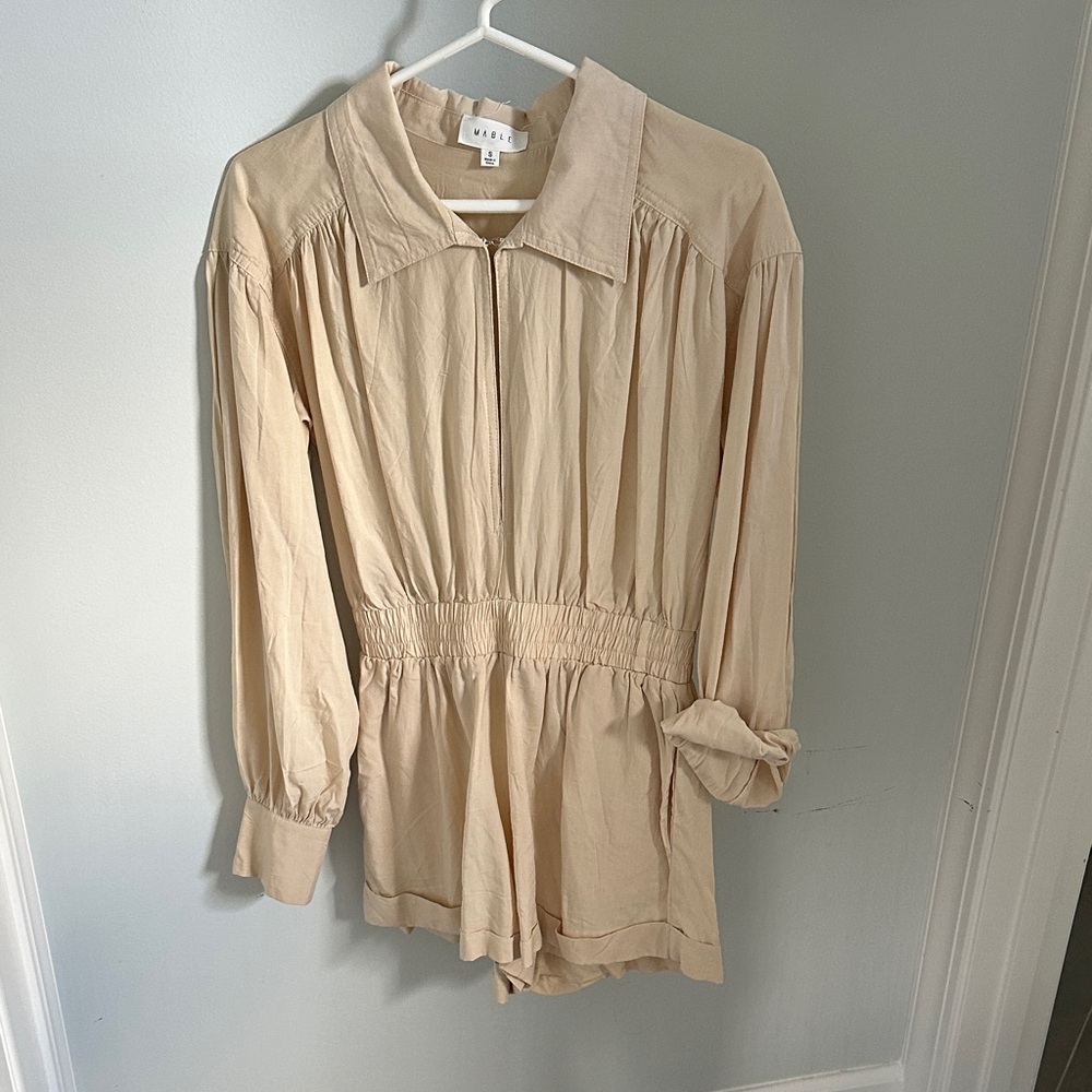 Mable Long-Sleeve Romper